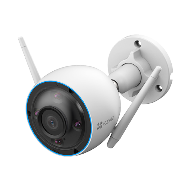 Camera IP WiFi, rezolutie 5.0MP, lentila 2.8mm, color 24/7, IR 30M, Audio bidirectional - EZVIZ CS-H3-3K