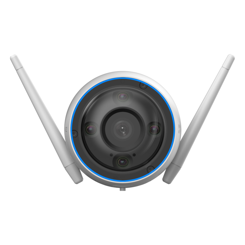 Camera IP WiFi, rezolutie 5.0MP, lentila 2.8mm, color 24/7, IR 30M, Audio bidirectional - EZVIZ CS-H3-3K - imagine 3